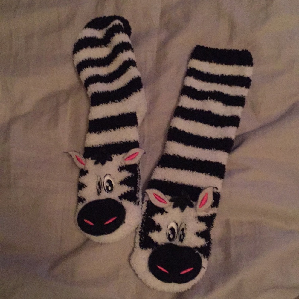 zebra socks